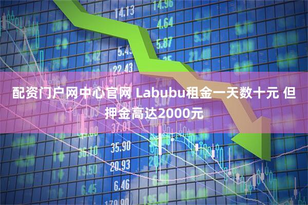 配资门户网中心官网 Labubu租金一天数十元 但押金高达2000元